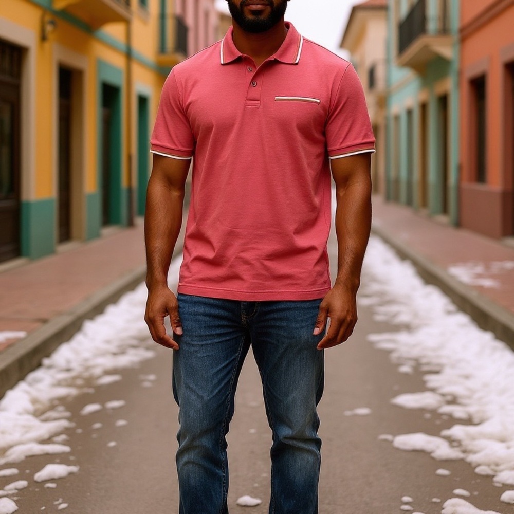 Hugo Boss Coral Polo Shirt